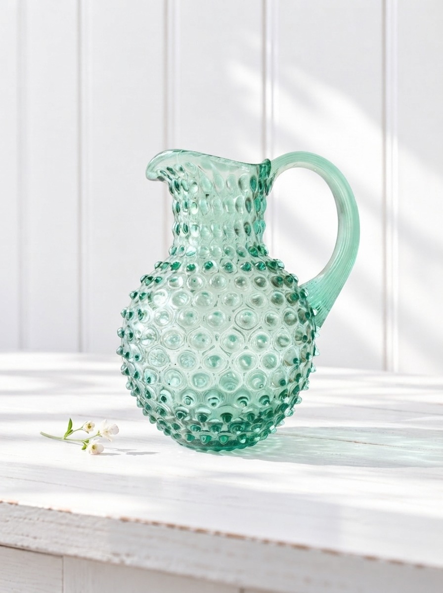 Kande i pindsvineglas 2 liter - beryl