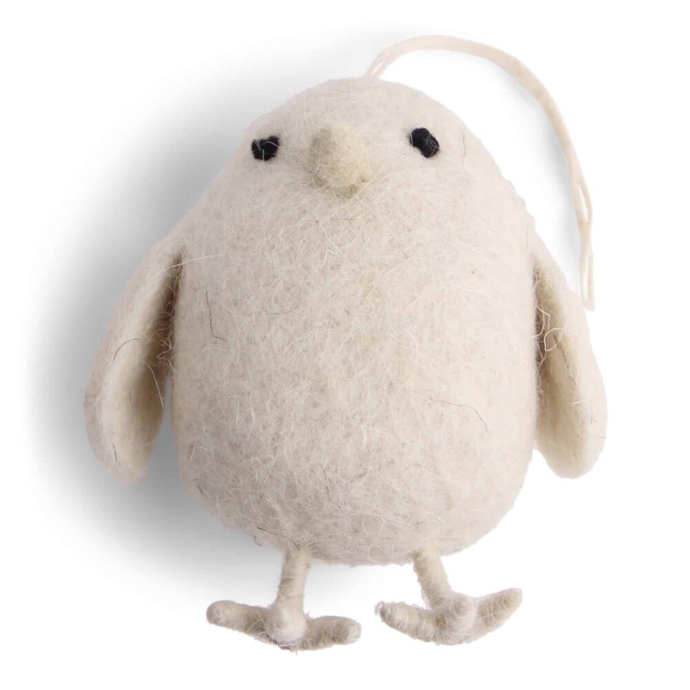 felted chicken, easter decoration, decoration to hang, en gry &amp; sif decoration, én gry &amp; sofie, remix by sofie, chuppy chicken
