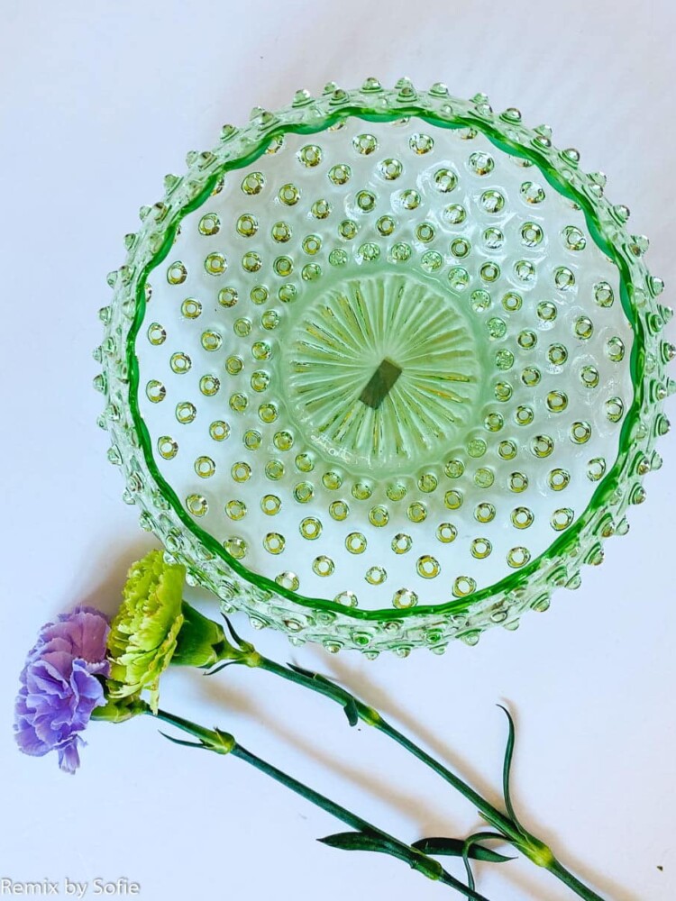 anna von lipa pindsvine skål 24 cm lysegrøn