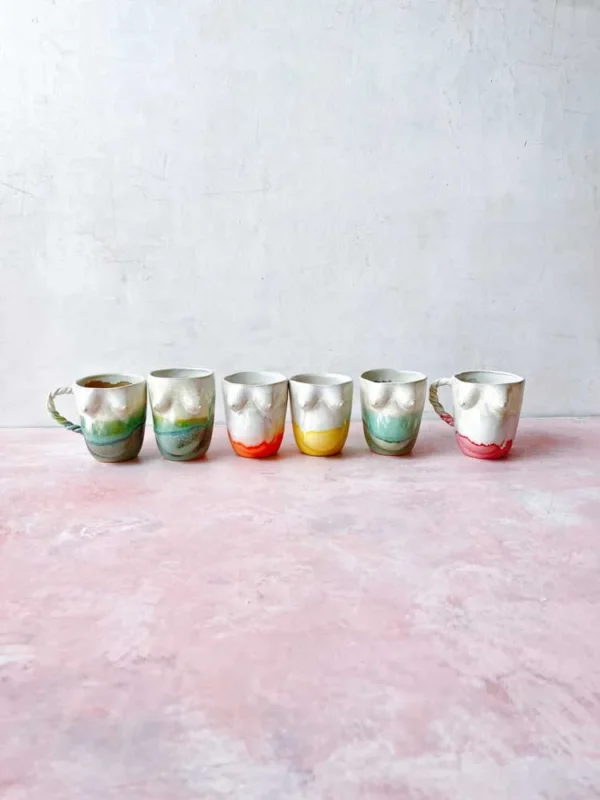 kop, mug, gravid ko, håndlavet keramik, chandini keramik, remix by sofie