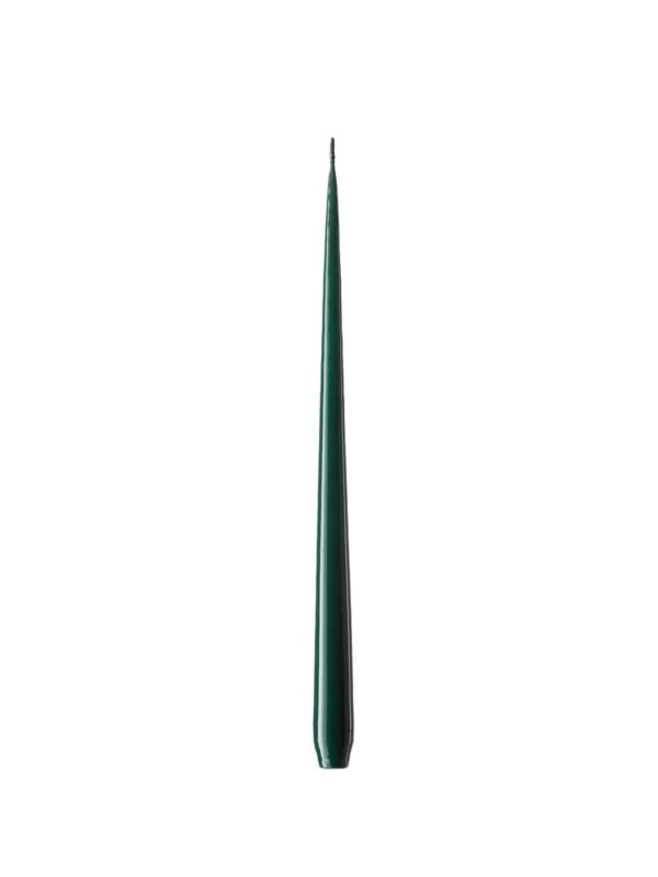 Stagelys med 'lak' finish 42 cm - Noble pine (mørke grøn)