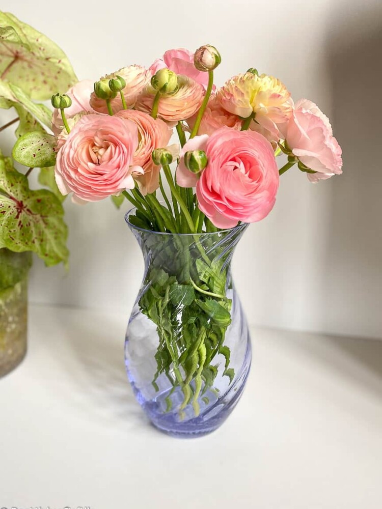 anna von lipa, swirl vase, mundblæst glas