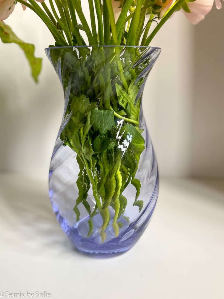 anna von lipa, swirl vase, mundblæst glas