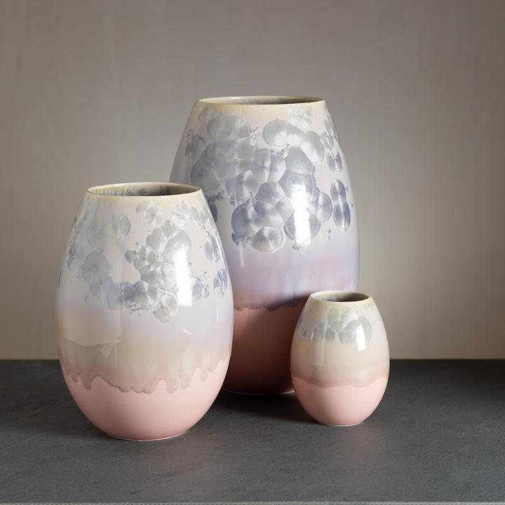 vase, porcelain vase, vase in porcelain, flowers vase, wauh design, crystal glaze, remix by sofie