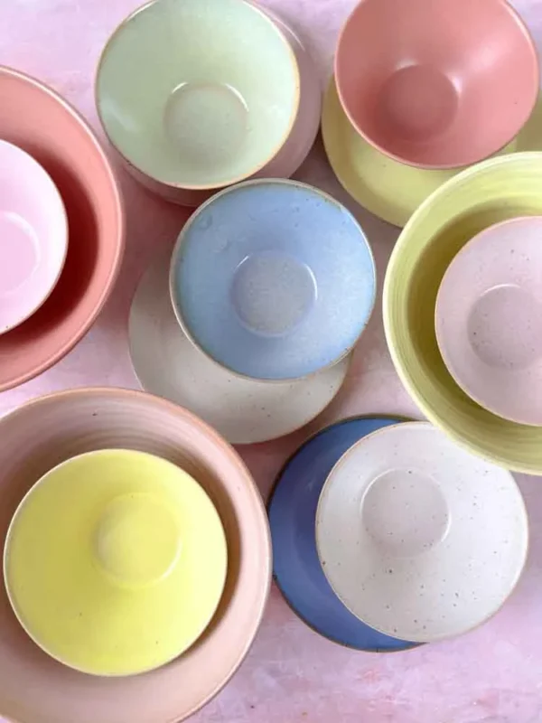keramik skål, skål i keramik, bornholms keramik fabrik, keramik kande, remix by sofie, colorful home, farverigt boliginteriør