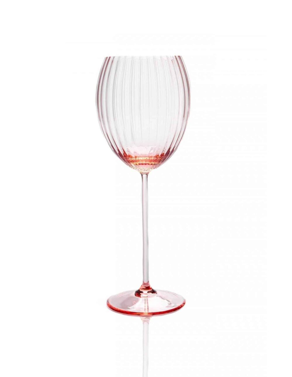 lyon ovalt vinglas, lyserøde vinglas, bordækning, mundblæst glas, handblown wineglass, bordækning, glas