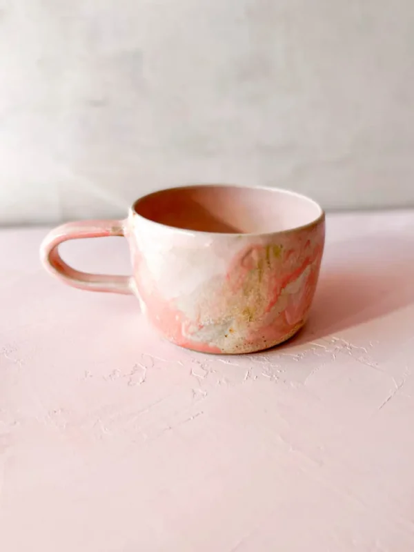 clay by Tina Marie, kop, kopmed hank, ceramic cup, coffee cup,, remix by sofie