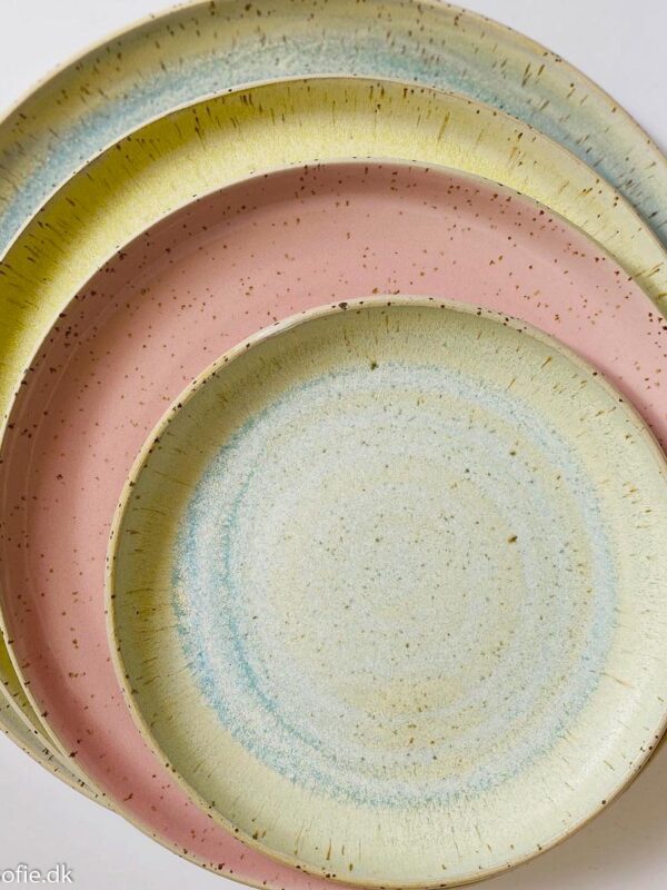 émber keramik, keramik, keramik tallerken, kagetalllerken, sidetallerken, tallerken i keramik