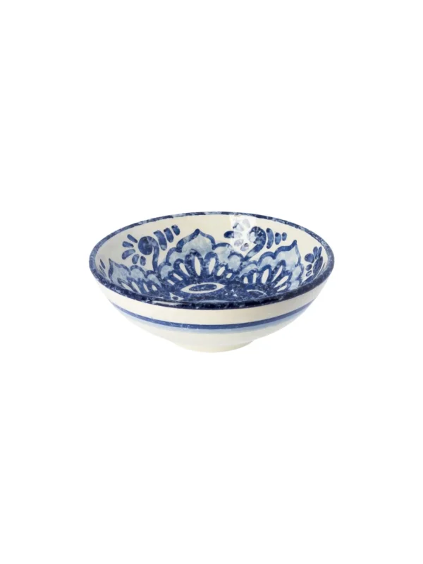 Skål (wide bowl) 19 cm - Andalusia blå