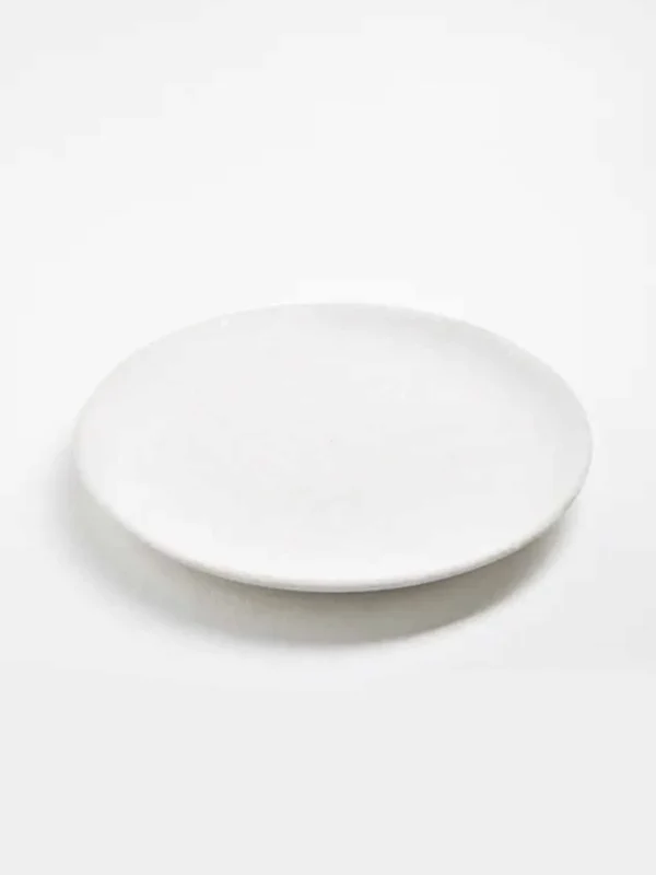 Middagstallerken Turtle (27 cm) - hvid