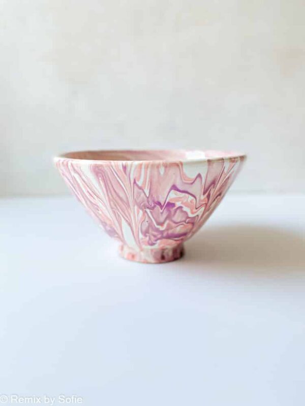 skål, ines olympic mercadal, bowl, keramik skål, marble, marmoreret glasur, nymphe, remix by sofie
