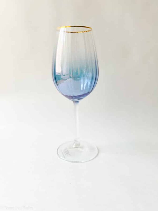 kate vinglas, vinglas med guld kant, waterfall effekt, remix by sofie, vinglas, bohemian wineglas,
