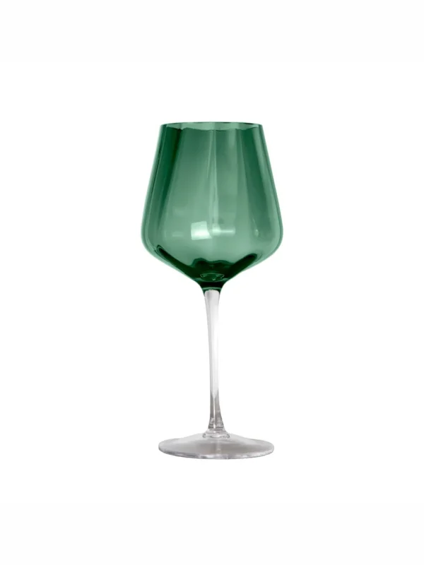 grønt vinglas, dansk design, vinglas, rødvinsglas, hvidvinsglas, specktrum, remix by sofie, mundblæst glas, borddækning, tableware
