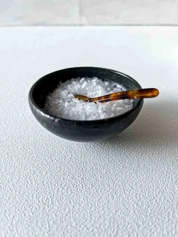 Mini skål til soya eller salt - sort