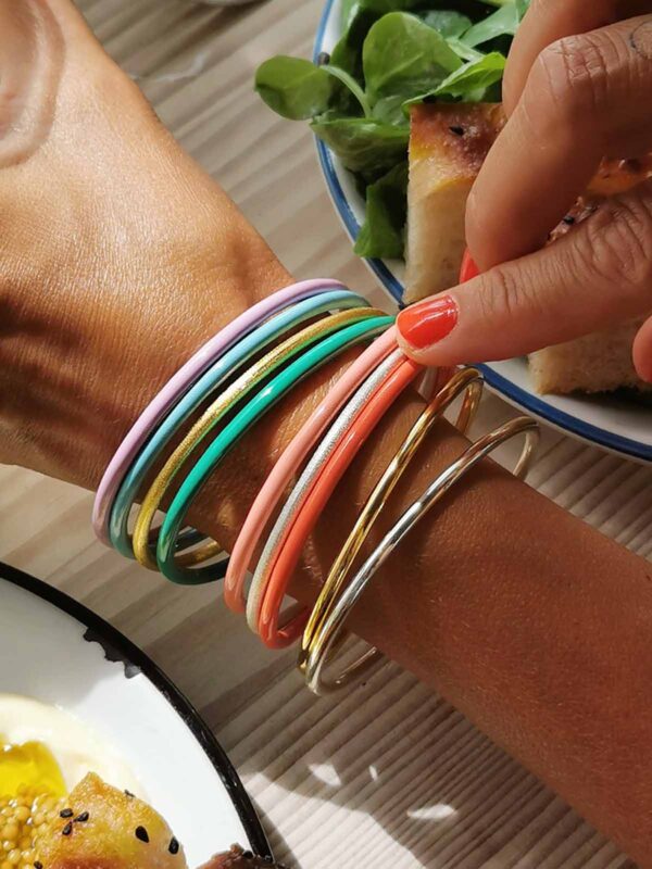 Color bangles & rings