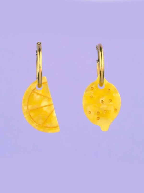 Øreringe - Citroner