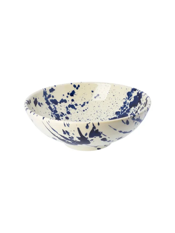 Skål (wide bowl) 19 cm - Splash Kongeblå
