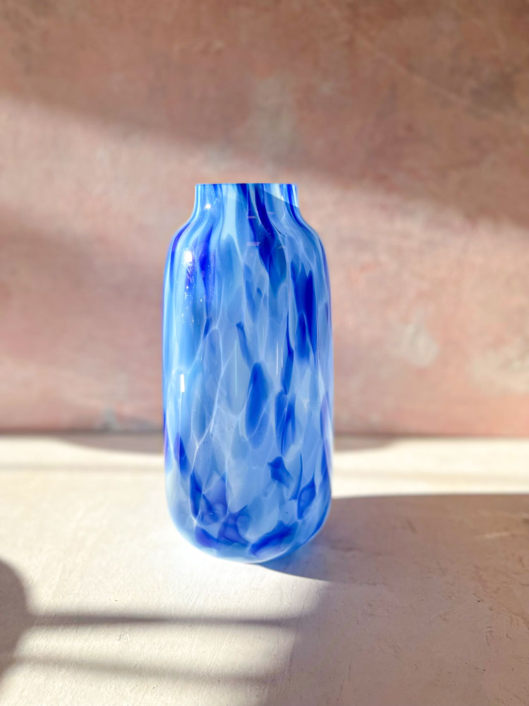 Vase, blå - Anna Von Lipa