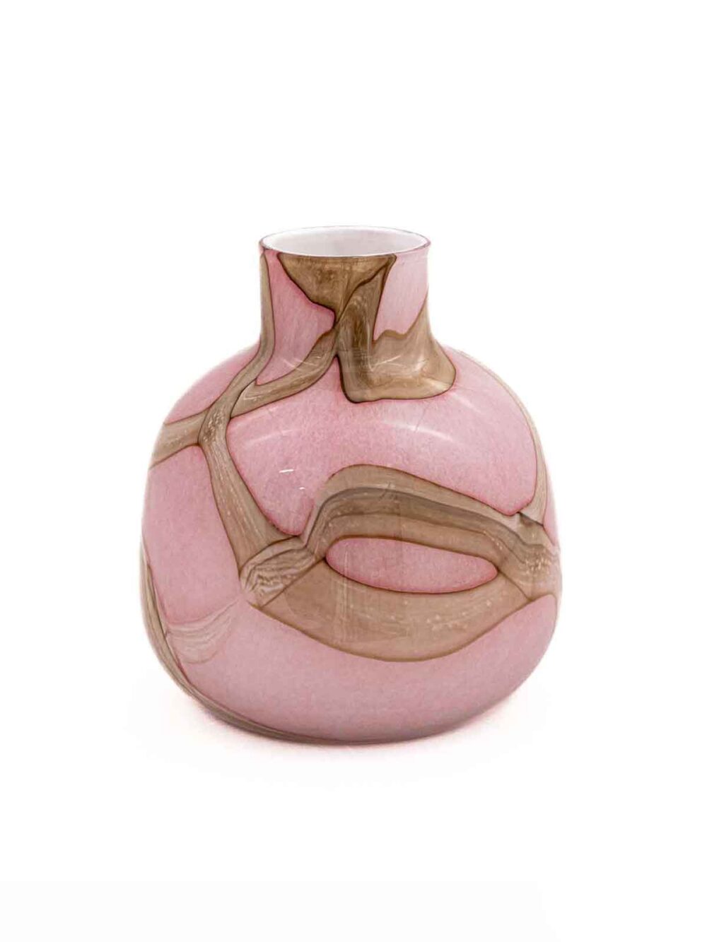 Opal vase 20 cm lyserød - Remix by Sofie