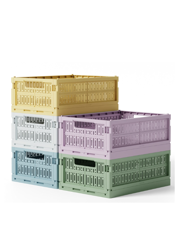 Made Crate Midi kasse - Mange farver