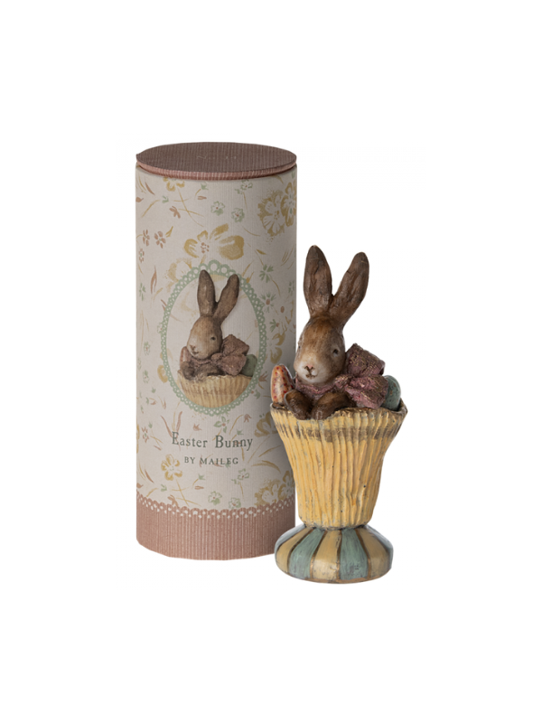 Håndmalet påskehare - Easter bunny nr. 14 (11 cm)