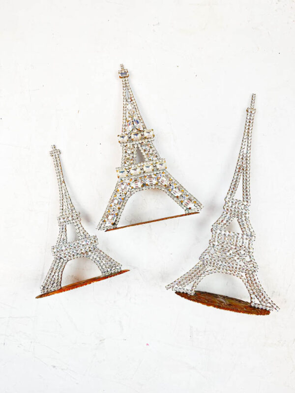 Eiffeltårn i rhinsten - 17 cm
