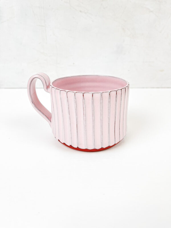 Baby lyserød keramik kop