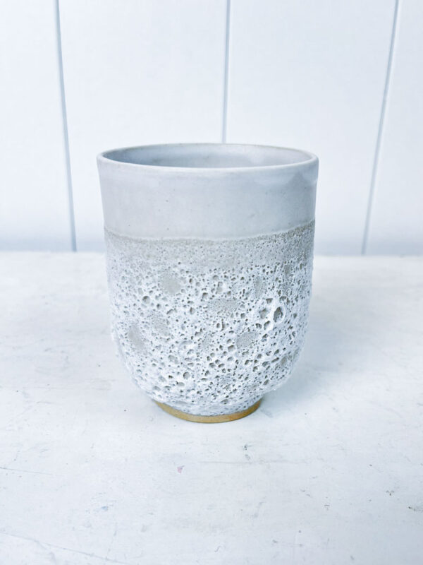 Keramik Kop - Havskum i hvid