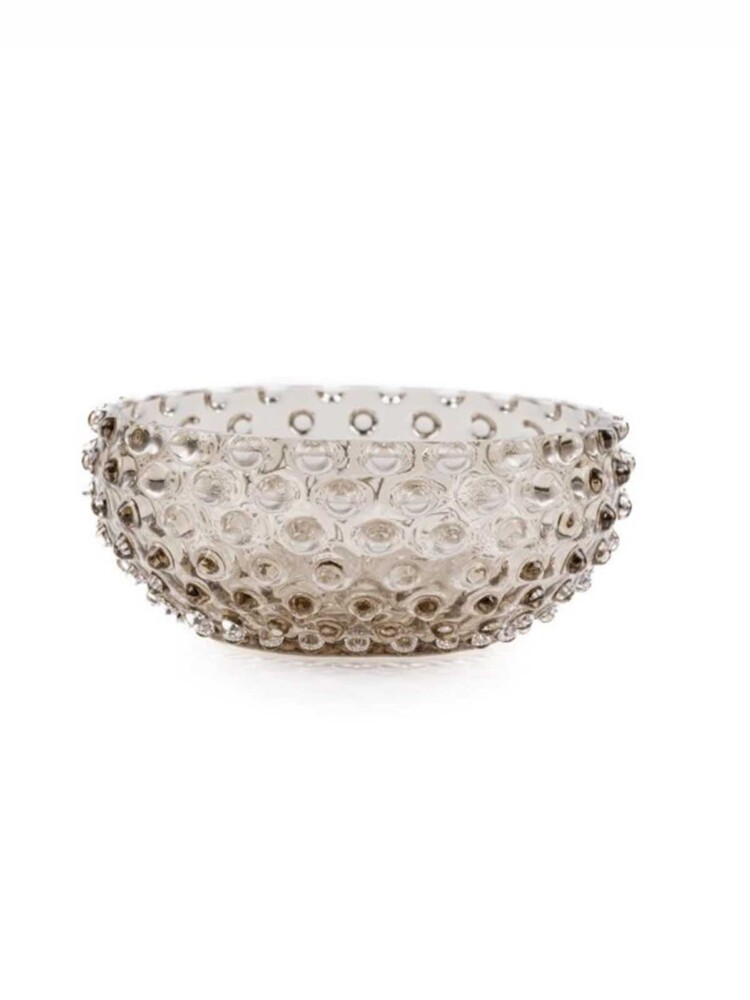 Skål i pindsvinglas 17 cm - Cashmere - Billede 4