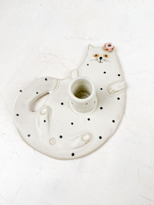 Lysestage "Kat" - Billede 8