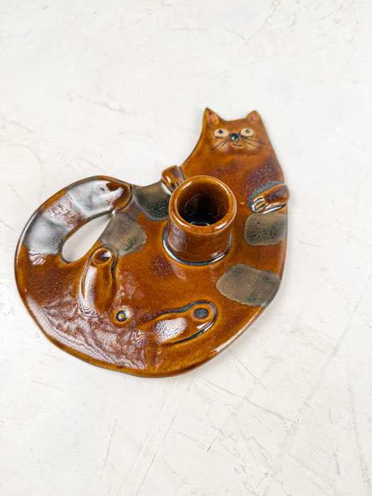 Lysestage "Kat" - Billede 4
