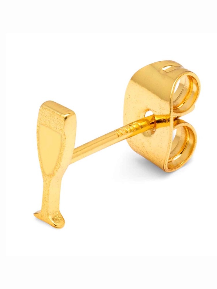 lulu copenhagen øreringe champagneglas i guld og sølv
