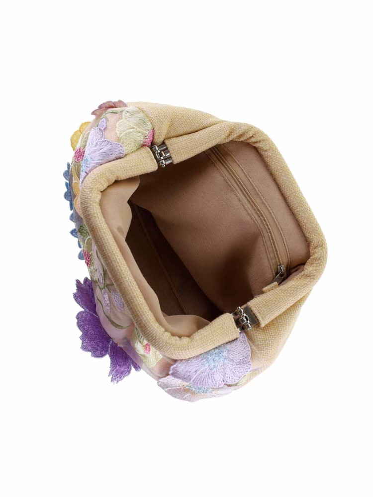 Lille taske "Amalie" - Beige og Fersken - Billede 3