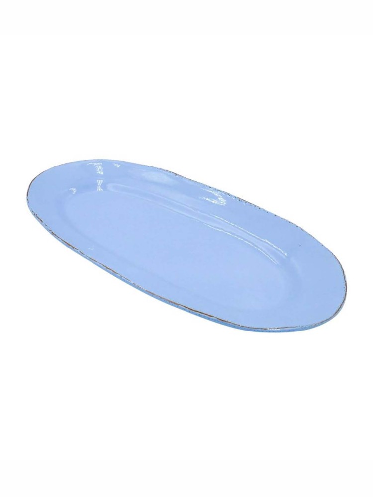 Aflangt keramik fad - 41 x 20 cm - Billede 7