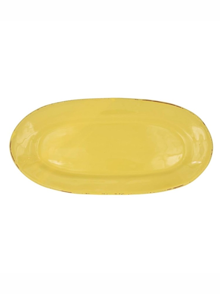 Aflangt keramik fad - 41 x 20 cm - Billede 3