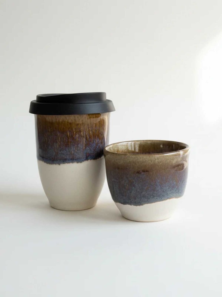 "To go" kop med låg (180 ml) - Woodbridge - Billede 2