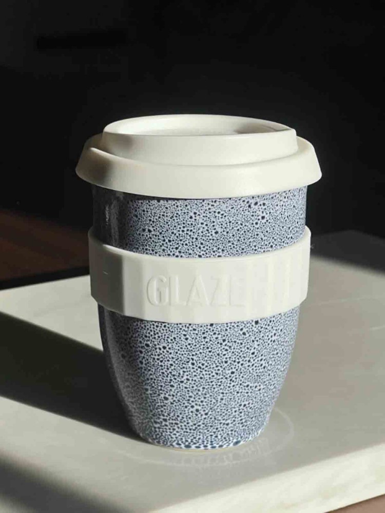 "To go" kop med låg (240 ml) - Santorini - Billede 4