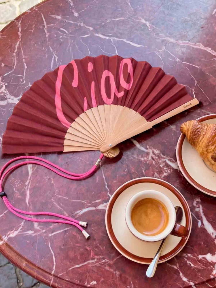Vifte - "Ciao" i bordeaux