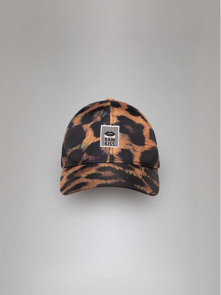 Vandtæt Kasket (cap) - Dark leopard - Billede 2