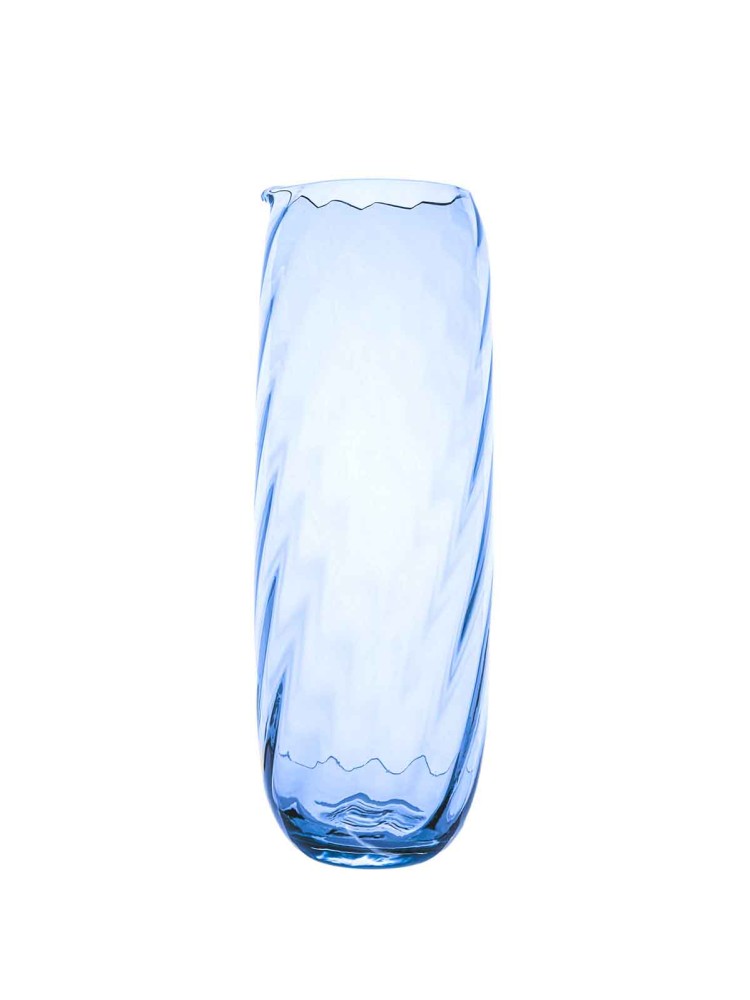 Karaffel "Daily" i swirl (700 ml) - Babyblå