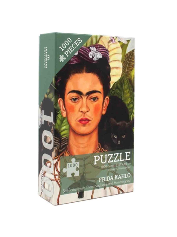 Puslespil 1000 brikker - Frida Kahlo "Selvportræt" - Billede 3