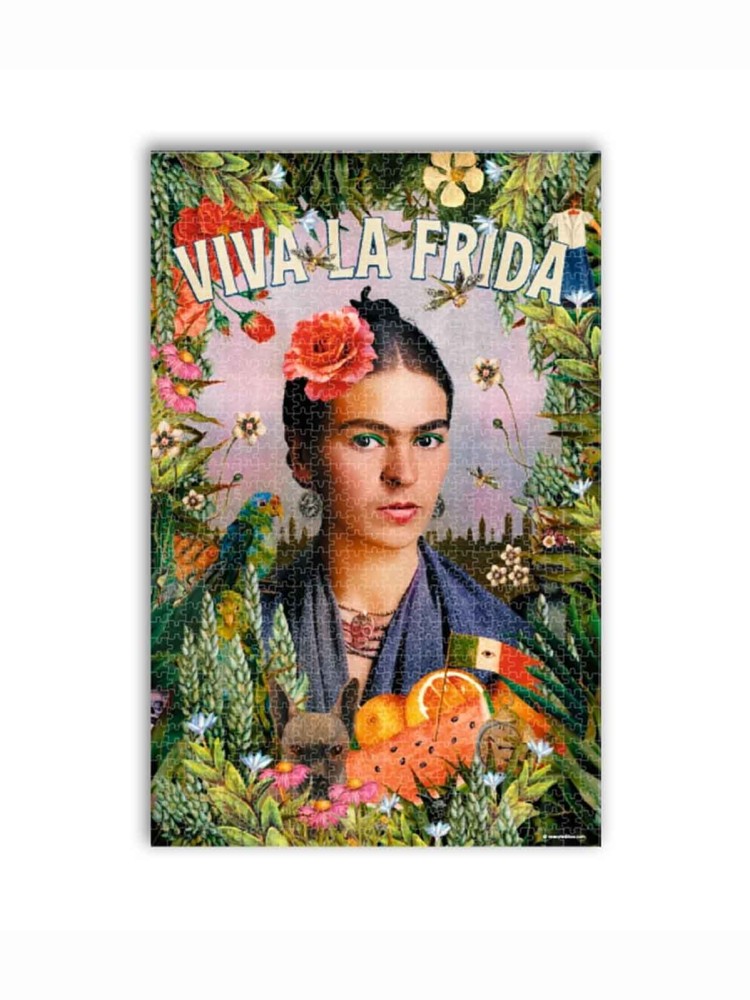 Puslespil 1000 brikker - Frida Kahlo "Viva la Frida" - Billede 2