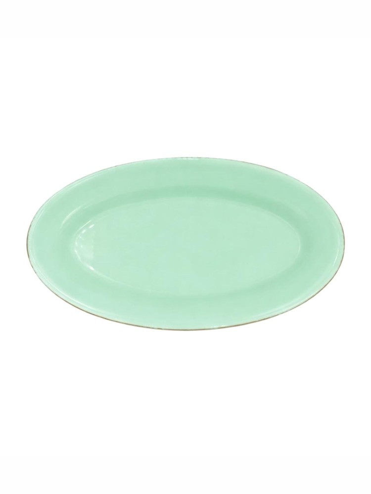 Lille ovalt keramik fad - 26 X 15 cm - Billede 4