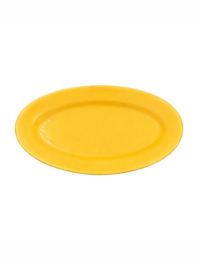 Lille ovalt keramik fad - 26 X 15 cm - Billede 3