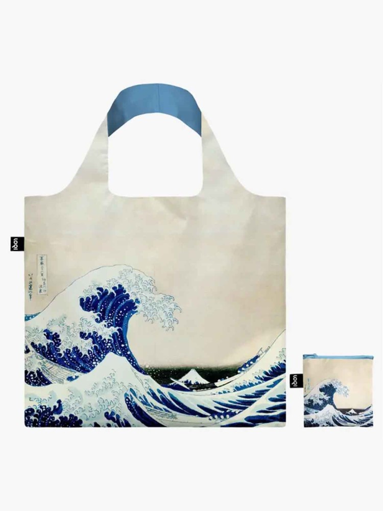 Indkøbsnet - Hokusai  "The great wave"