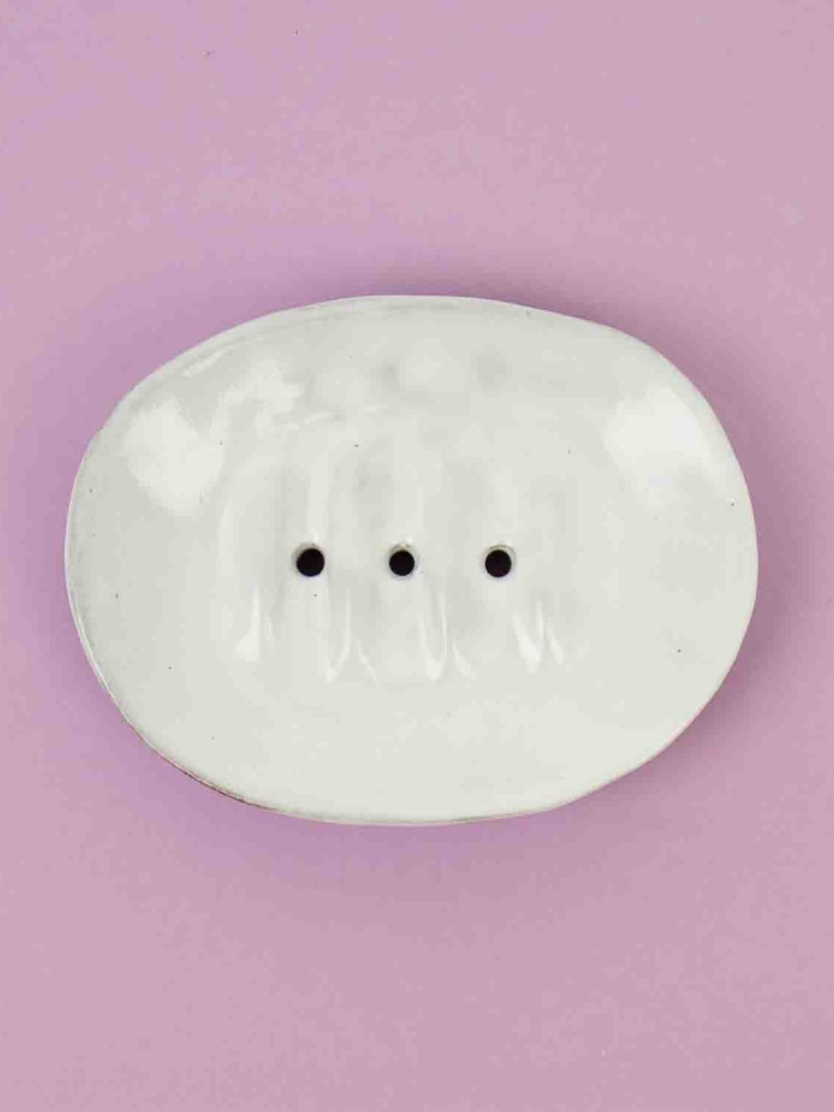 Sæbeholder oval - Offwhite - Billede 2