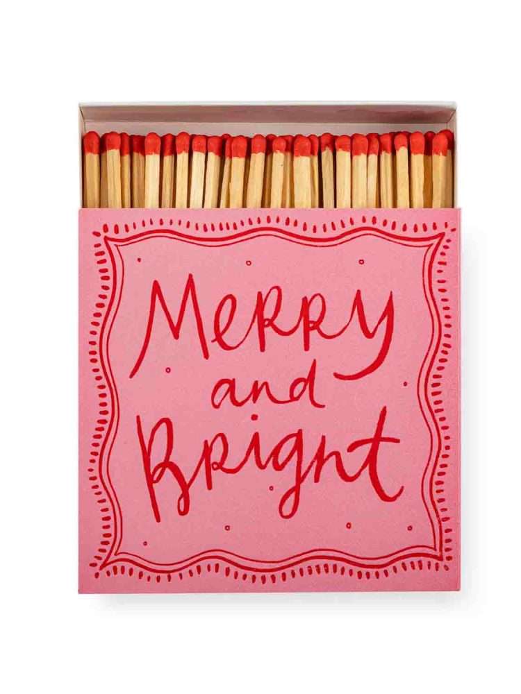 Archivist tændstikker - Merry and bright