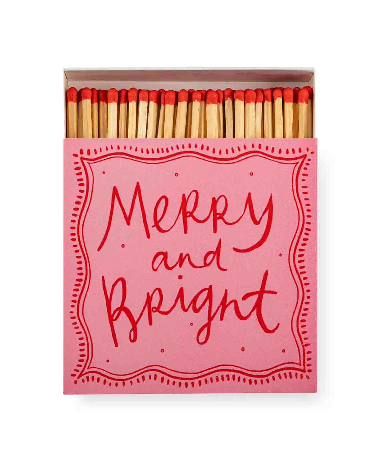 Archivist tændstikker - Merry and bright