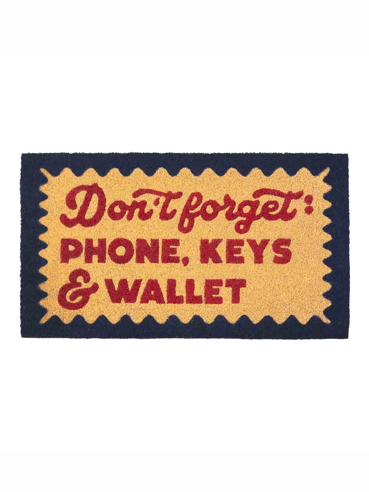 Alternative view of Dørmåtte 40 x 70 cm - Don't forget phone, keys and wallet