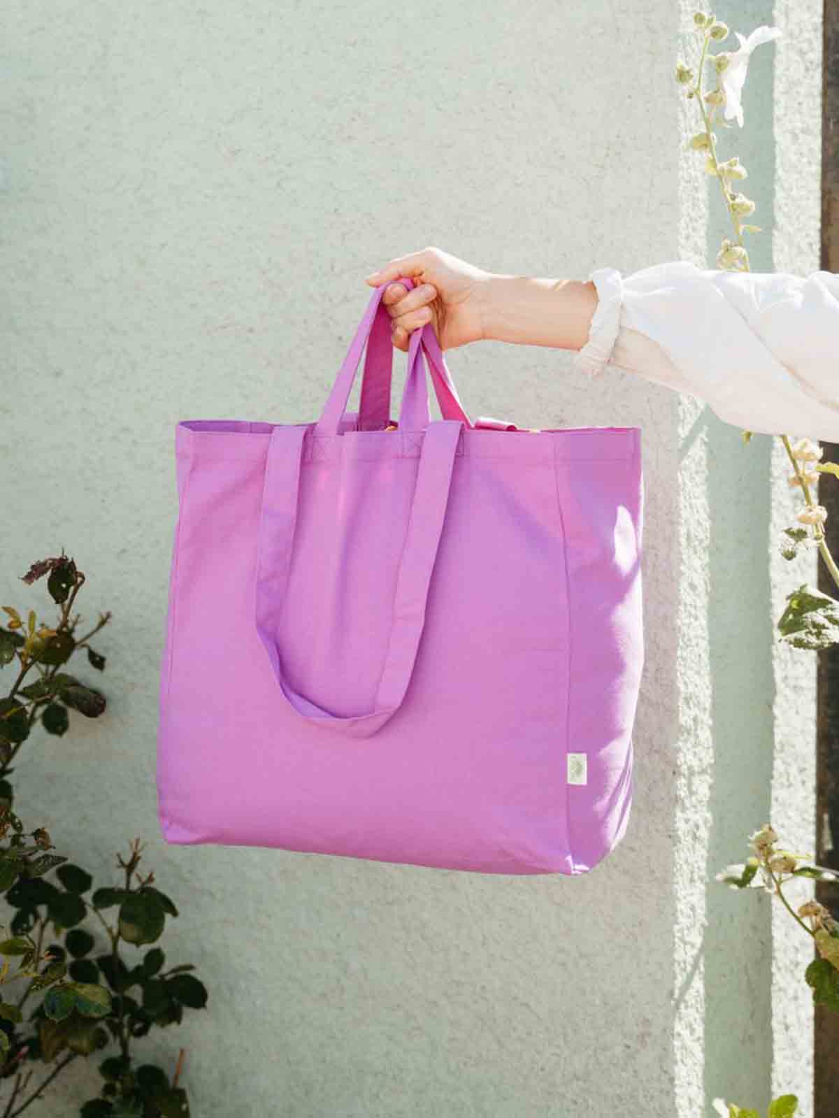 Canvas "Totebag" (40 x 37 cm) - Lilla